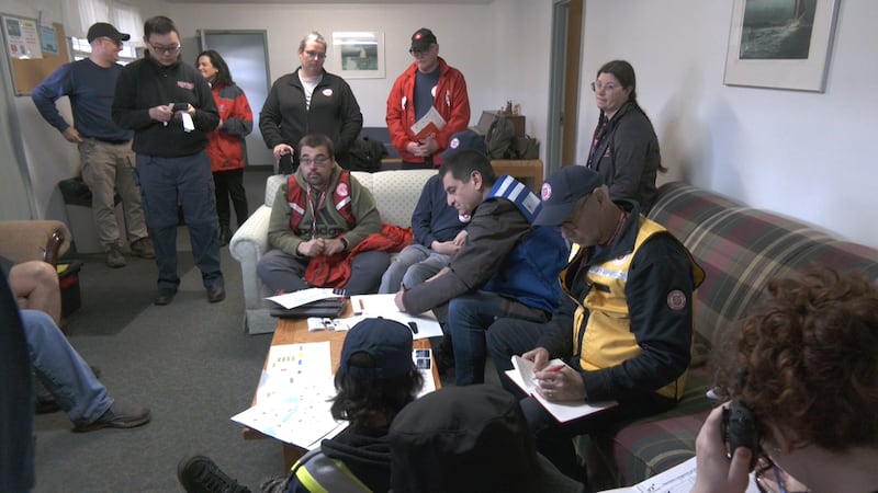 Salvation Army volunteers lead simulated disaster training ahead of Minden flooding deployment