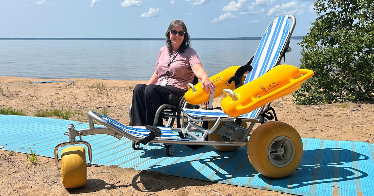 Sault Ste. Marie debuts accessible water wheelchairs