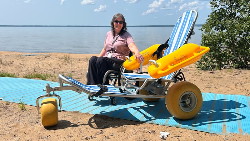 Sault Ste. Marie debuts accessible water wheelchairs