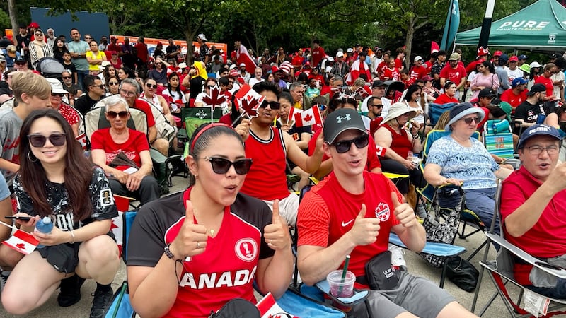 London watches Canada take on Morocco in FIFA World Cup