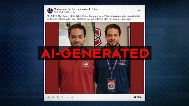 No, the man arrested at the White House Correspondents’ Dinner did not work for the Canadiens