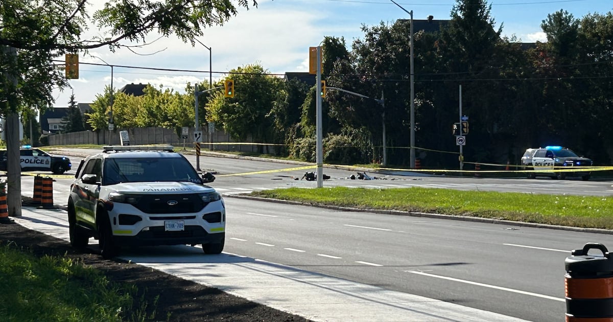 Motorcyclist in critical condition after Hunt Club Rd. collision - CTV News
