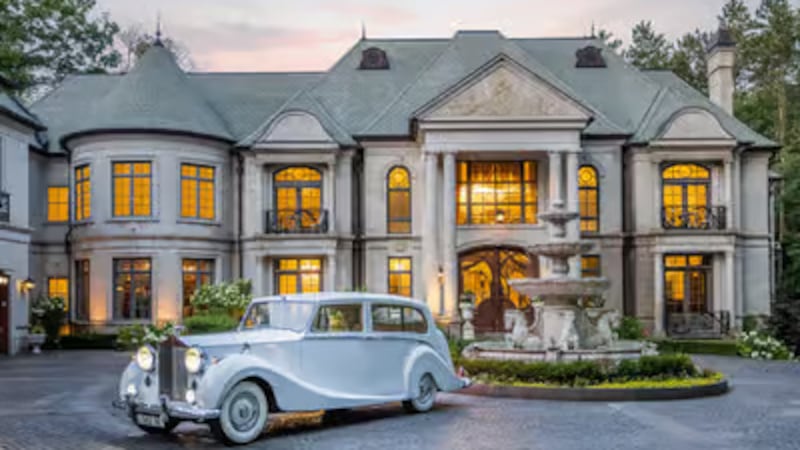 This $18M Richmond Hill mansion with 'fairytale inspired architecture' is back on the market