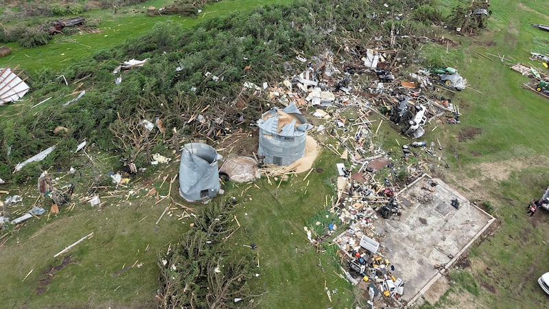 Here’s where the Oxbow tornado touched down, and what it hit