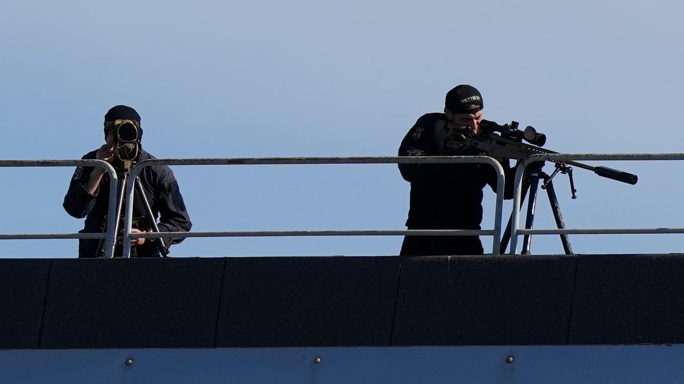 Snipers on roof at Italy-Israel World Cup qualifier