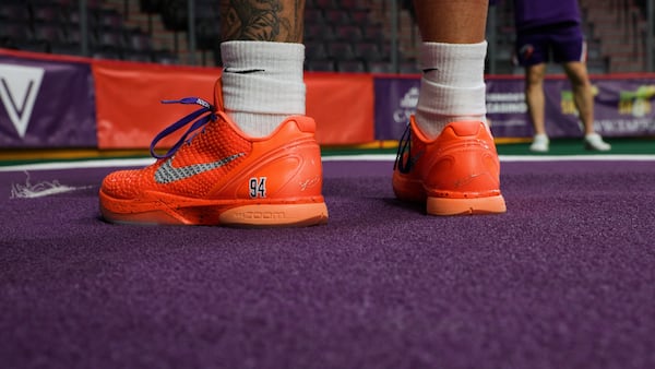 ‘If you look good, you play good’: Thunderbirds player to debut new custom kicks at home opener