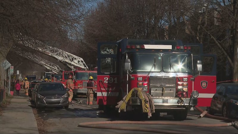 Man arrested after apartment fire in Verdun