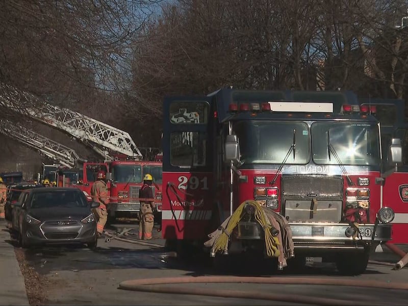 Man arrested after apartment fire in Verdun