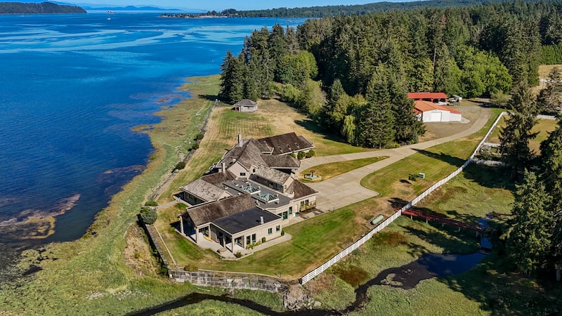 $10M B.C. estate boasts ocean views, indoor firing range and swimming pool
