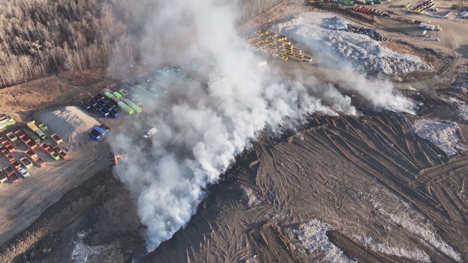 Garbage dump fire near Edmonton: Day 4 – CTVNews