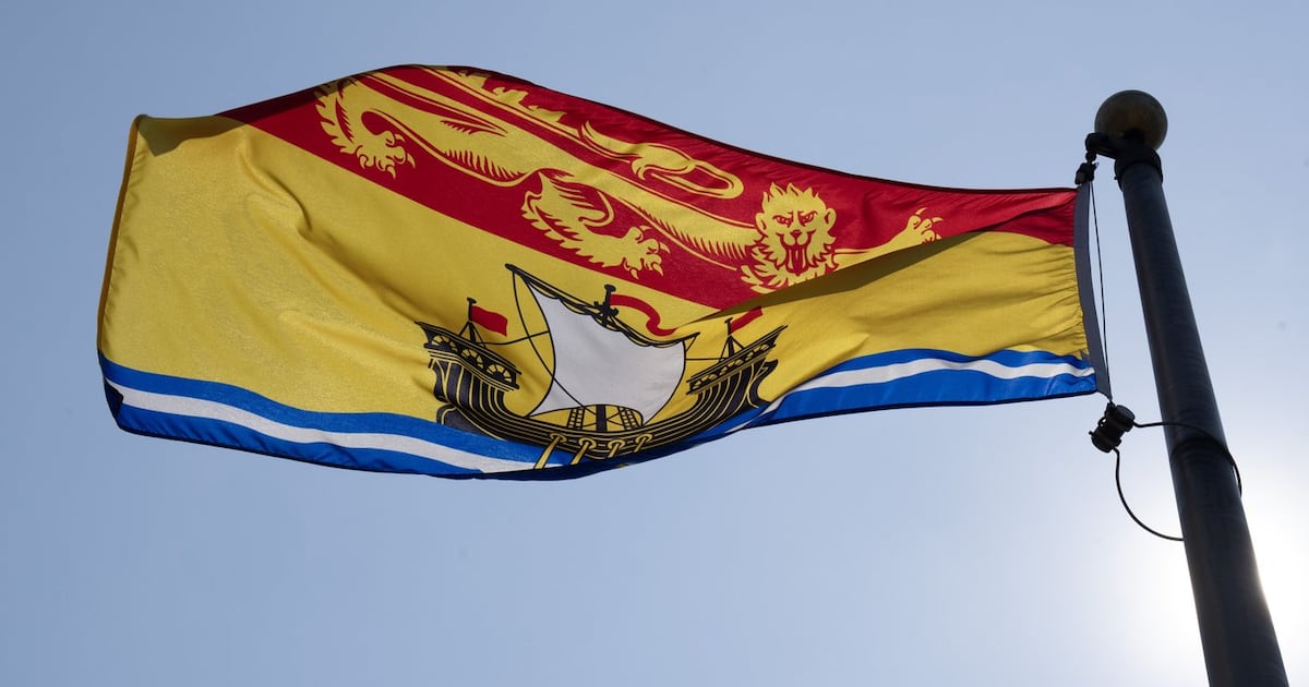 Photo: ctvnews.ca The New Brunswick provincial flag flies on a flagpole in Ottawa, Friday, July 24, 2026 in Ottawa. THE CANADIAN PRESS/Adrian