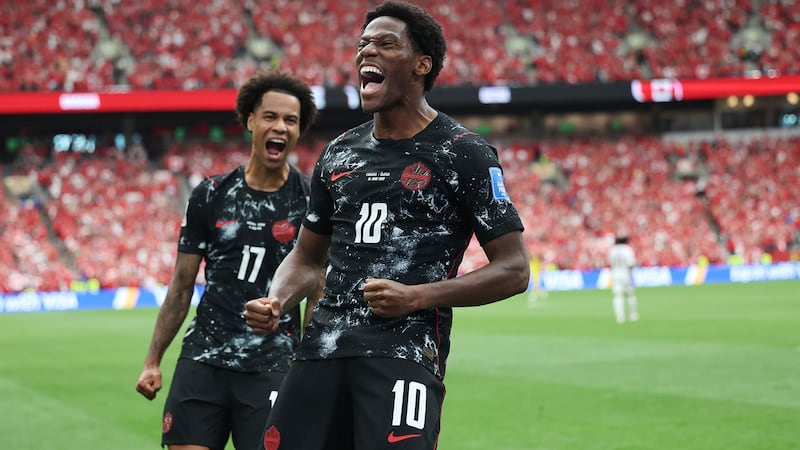 David scores hat trick, Canada beats Qatar 6-0 to win first-ever World Cup match