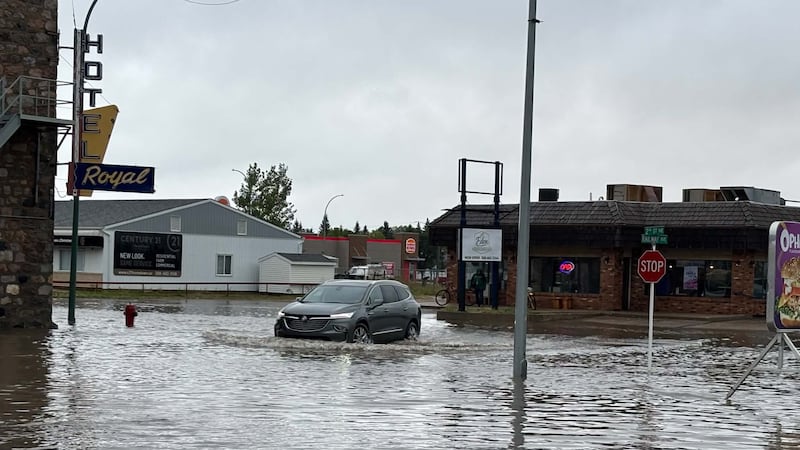 Parts of Saskatchewan see flooding caused by rainfall
