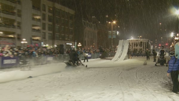 ByWard Market snowmobile freestyle event postponed Friday, set to continue Saturday and Sunday