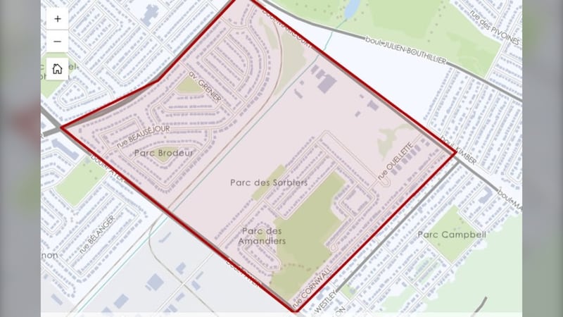 Shelter-in-place notice issued for residents in Saint-Hubert due to fire