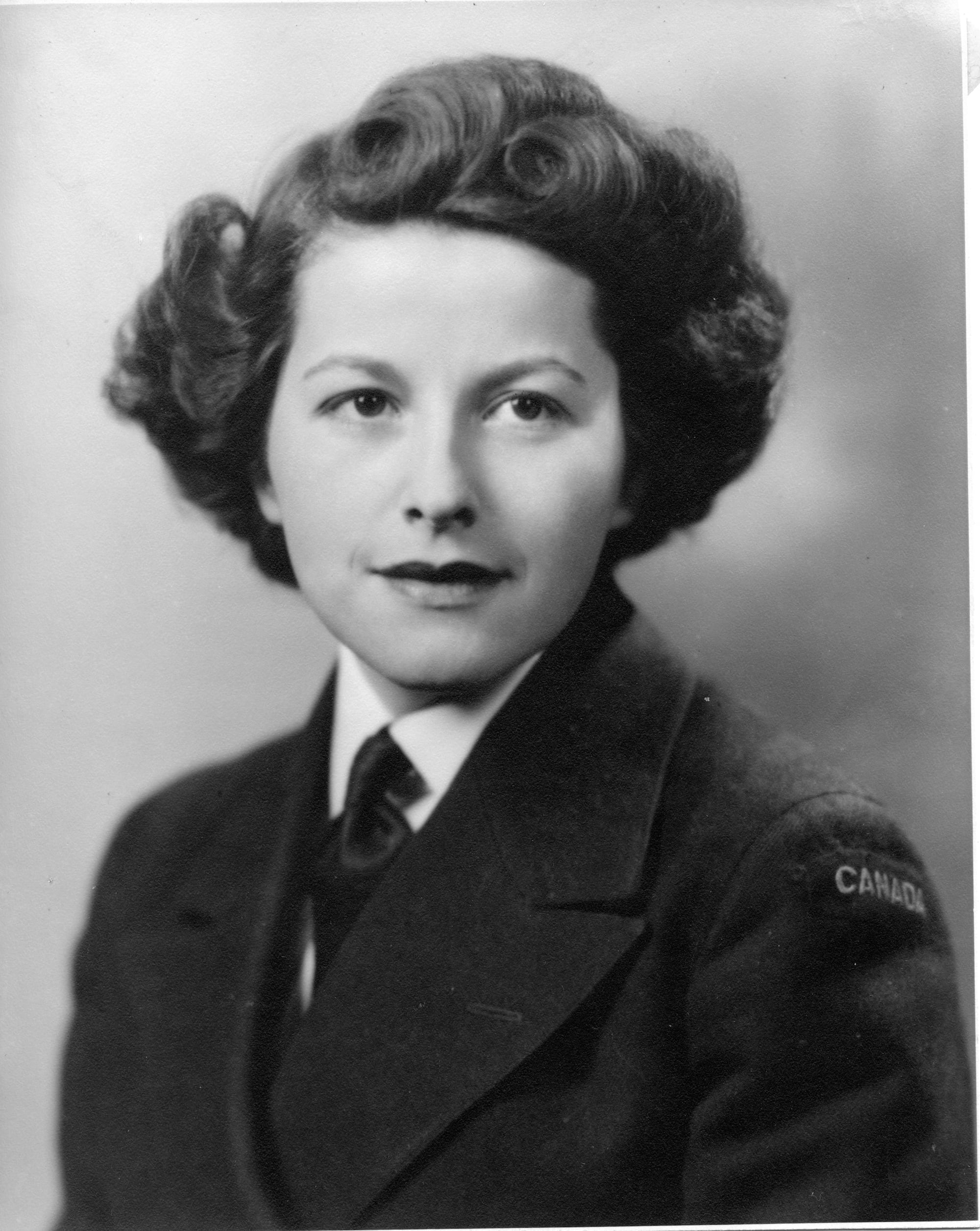Elsa Lessard served in World War Two and lived a long life in Ottawa ...