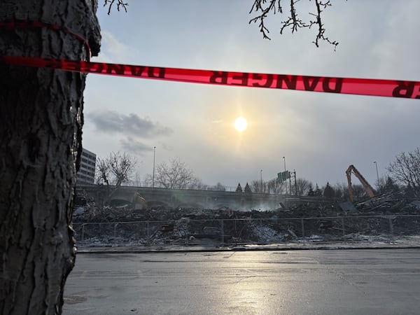 Police dogs search rubble after major Montreal fire, but no sign anyone was inside
