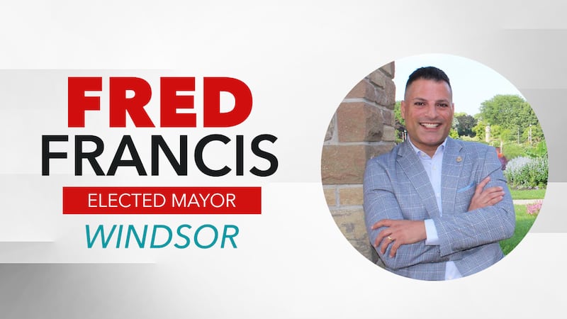 Windsorites choose change in electing Fred Francis as new mayor