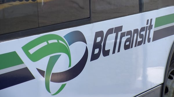 Man arrested after stealing, crashing transit bus in Kamloops, B.C., RCMP say