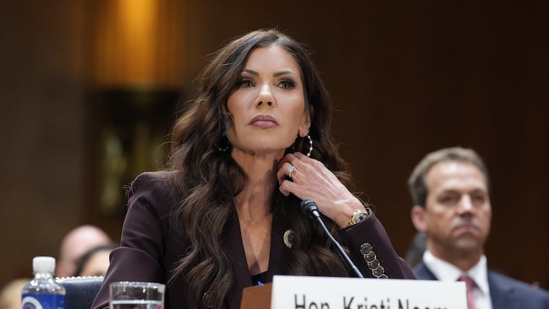 Former Homeland Security Secretary Kristi Noem files for divorce from her husband of 34 years