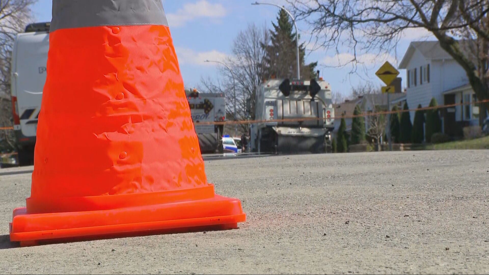 Woman in her 70s dies after being hit by street sweeper on Montreal’s South