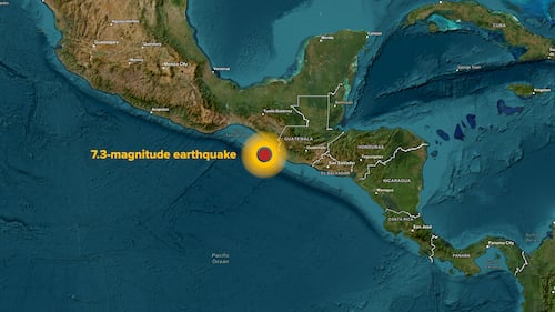 Major earthquake reported off Mexican coast