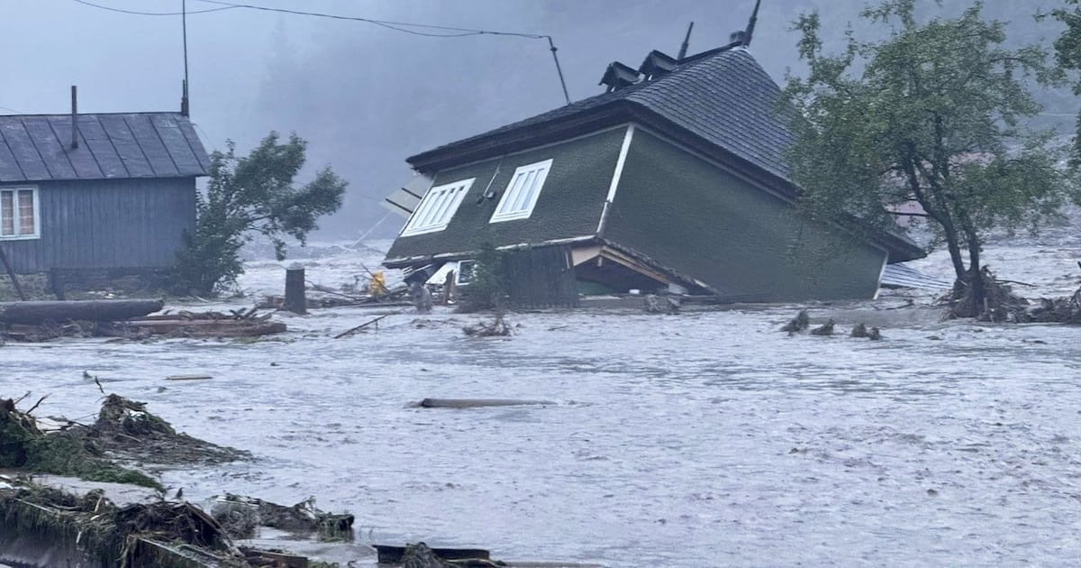 Flash floods in Romania kill at least 3 people and force hundreds of ...