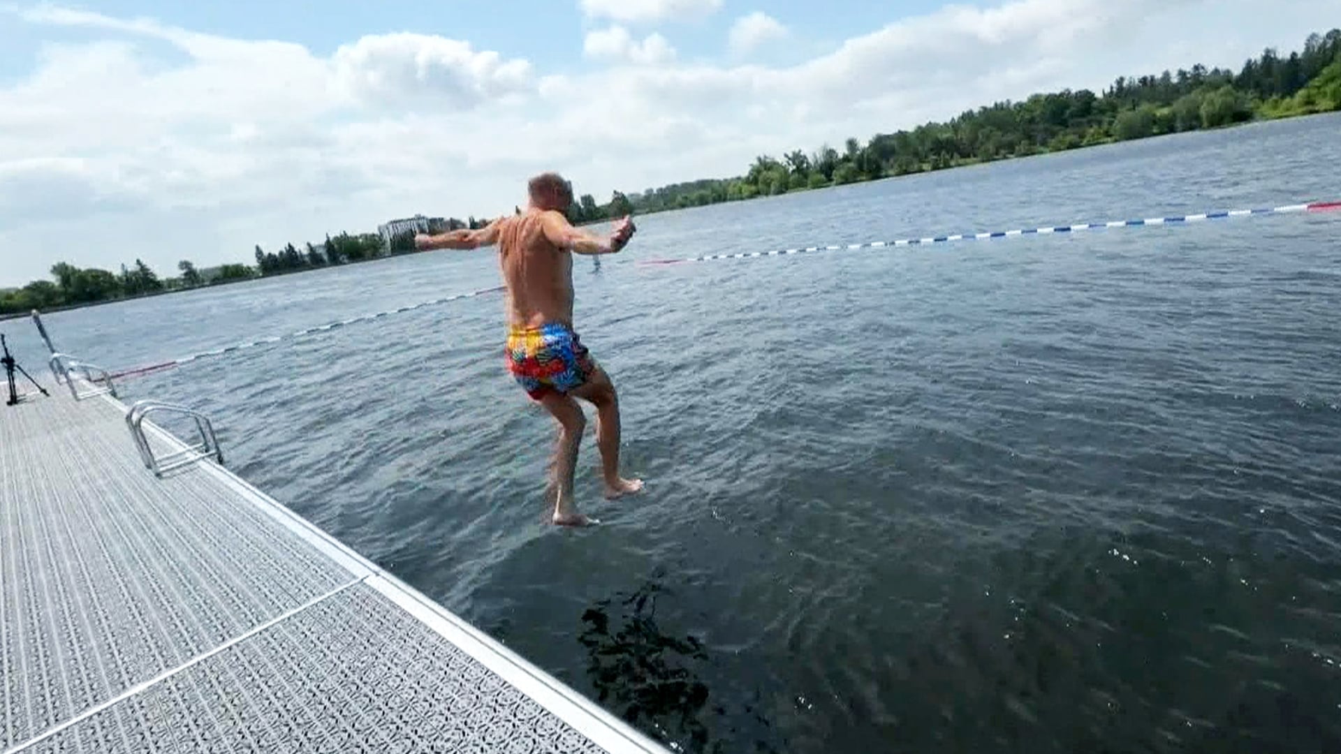 Dow’s Lake swimming dock opens for its 2nd season
