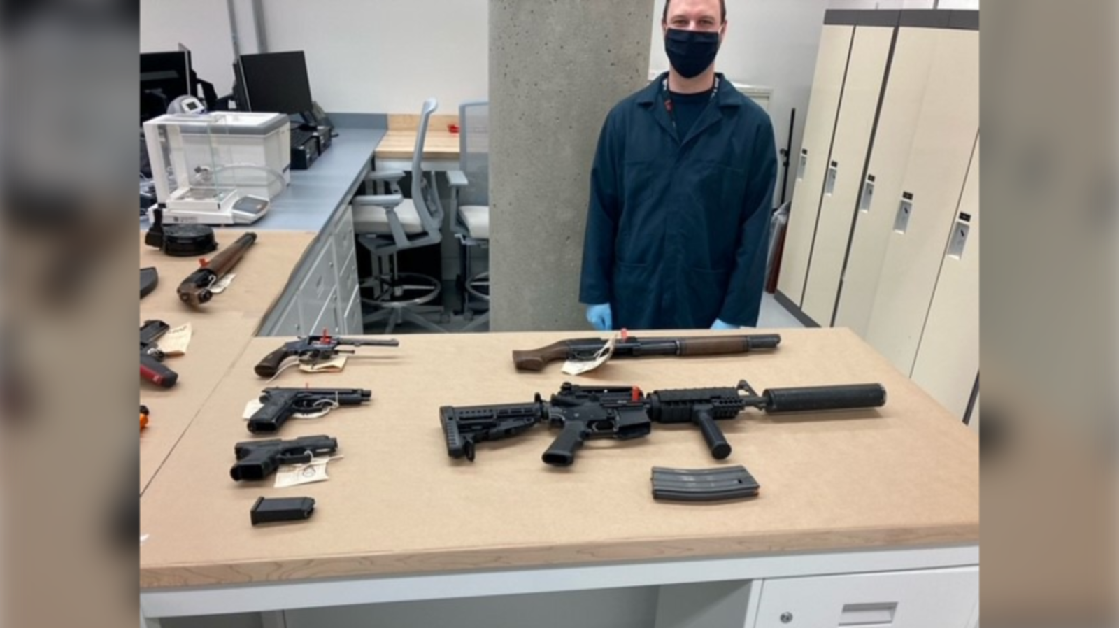 B.C. opens $1.2M forensic firearms lab