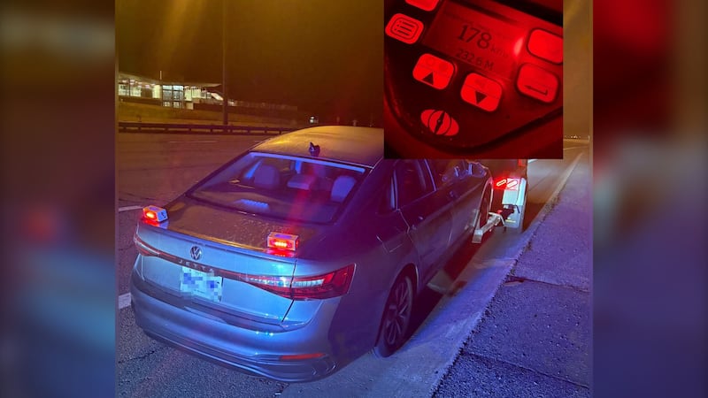 Driver in rental car stopped speeding 178 km/h on Hwy. 417 in Ottawa