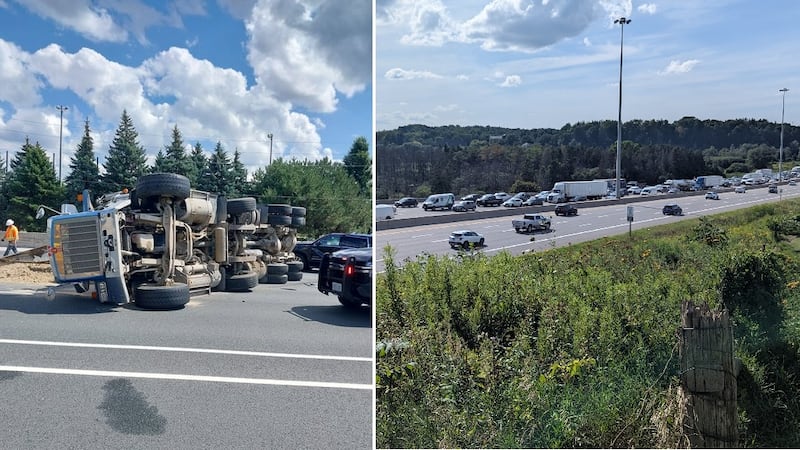 Charges pending in crash on Highway 401 in Cambridge