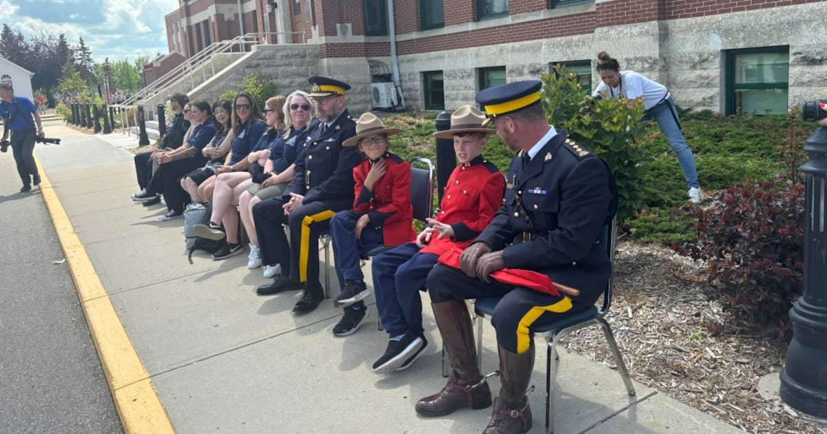 'I was so excited': Two boys act as Commanding Officers of RCMP Depot ...