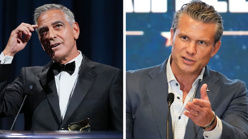 George Clooney speaks out after Pete Hegseth mocks Canadian cadets