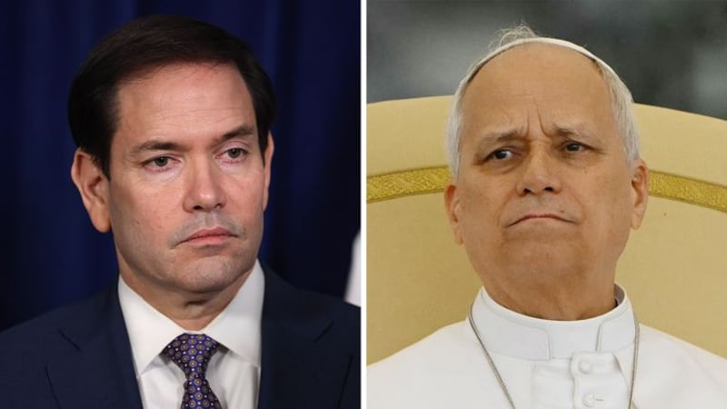 Rubio and Pope Leo discuss areas of disagreement after weeks of tensions with Trump