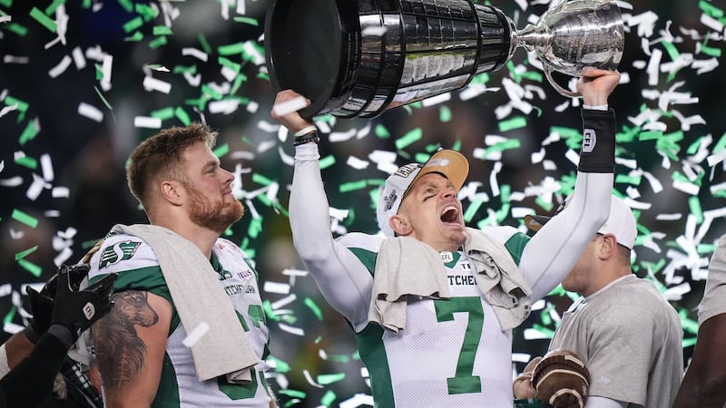 Riders QB Harris confident his best football is still ahead in 14th CFL season