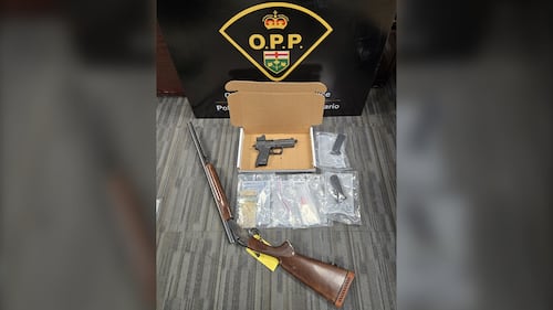 Northern Ontario search warrant nets firearms, suspected cocaine