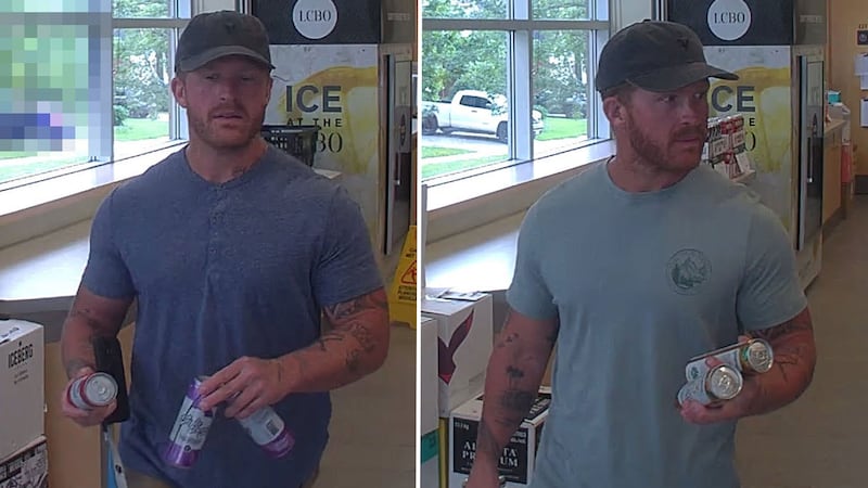 Police looking for suspect wanted for repeated LCBO thefts in Fergus