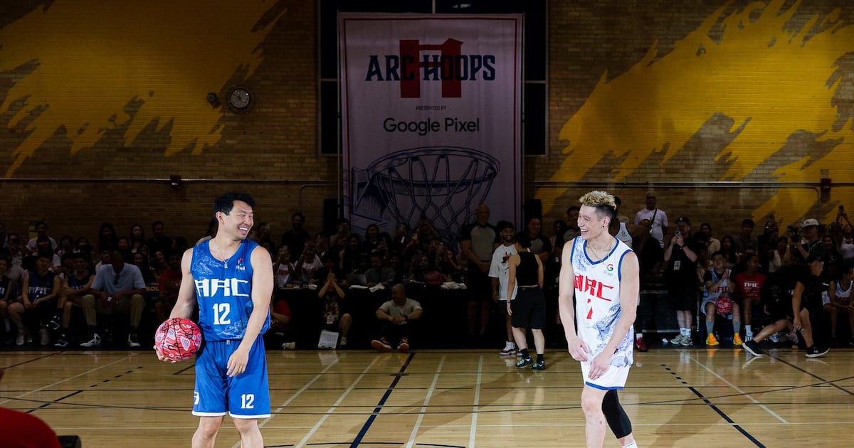 Simu Liu and Jeremy Lin are bringing hoops and hope to Markham, Ont.