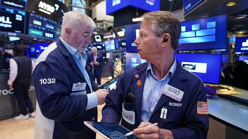 U.S. stocks sink on worries about a possible hike to interest rates this year by the Federal Reserve