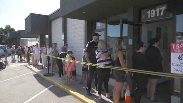 Hundreds turn out for cupcake fundraiser in memory of Bailey McCourt