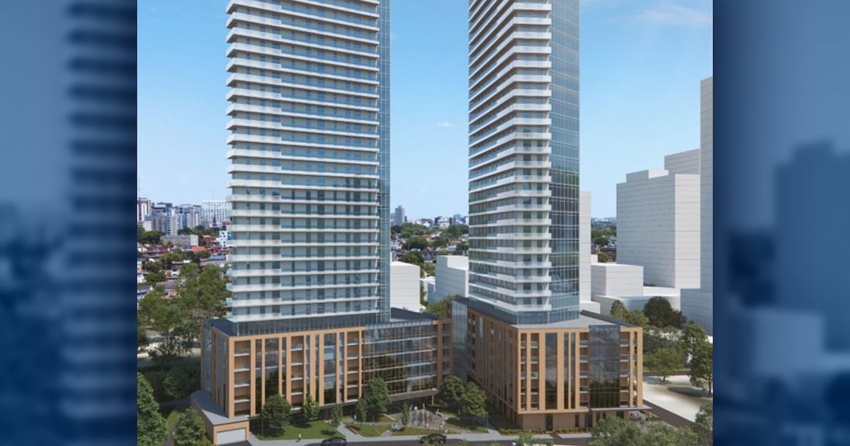 2 high-rise buildings planned for Hintonburg property near O-Train Line 2
