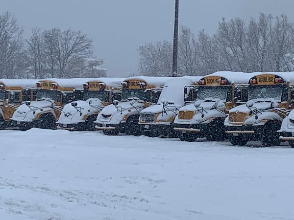 School bus cancellations mark last day before winter break for students