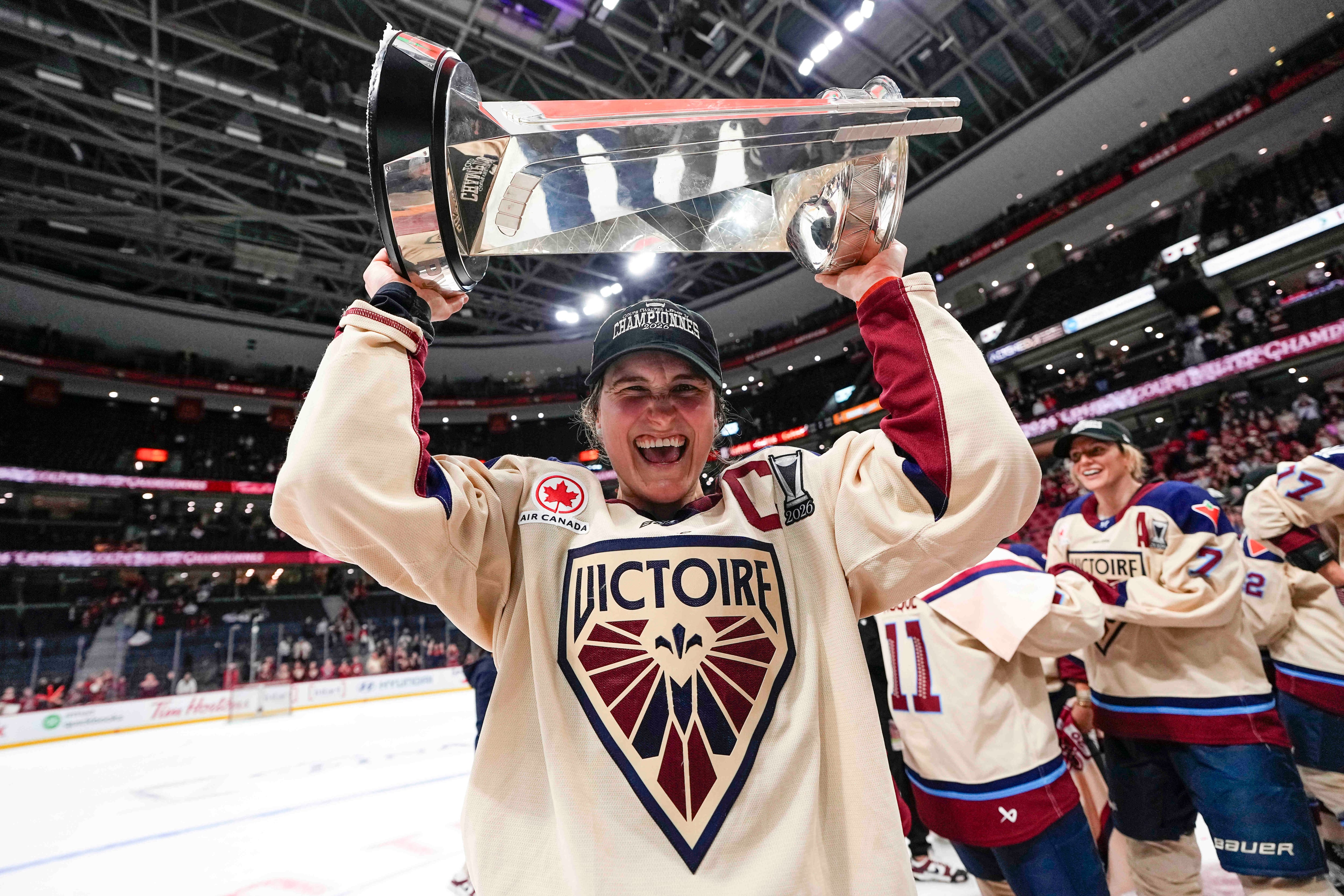 Montreal Victoire wins the PWHL championship