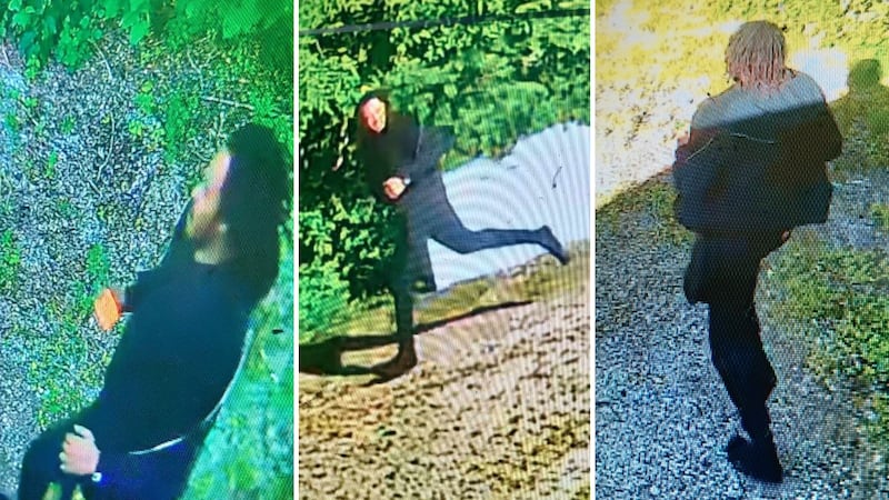 Images released of shoeless suspect wanted in 401, Ingersoll crashes