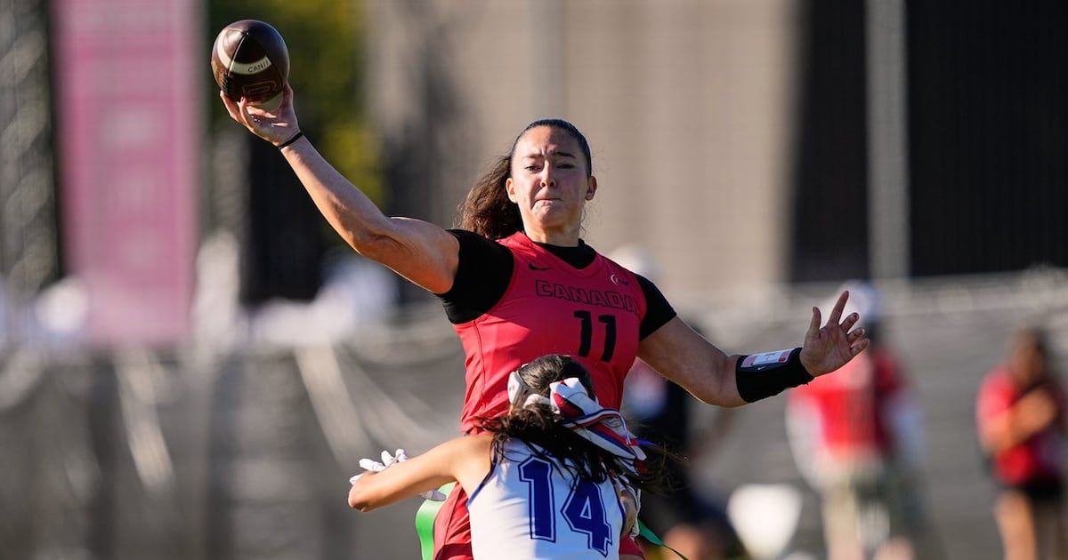Canadian women punch ticket to 2028 Olympic Games in flag football