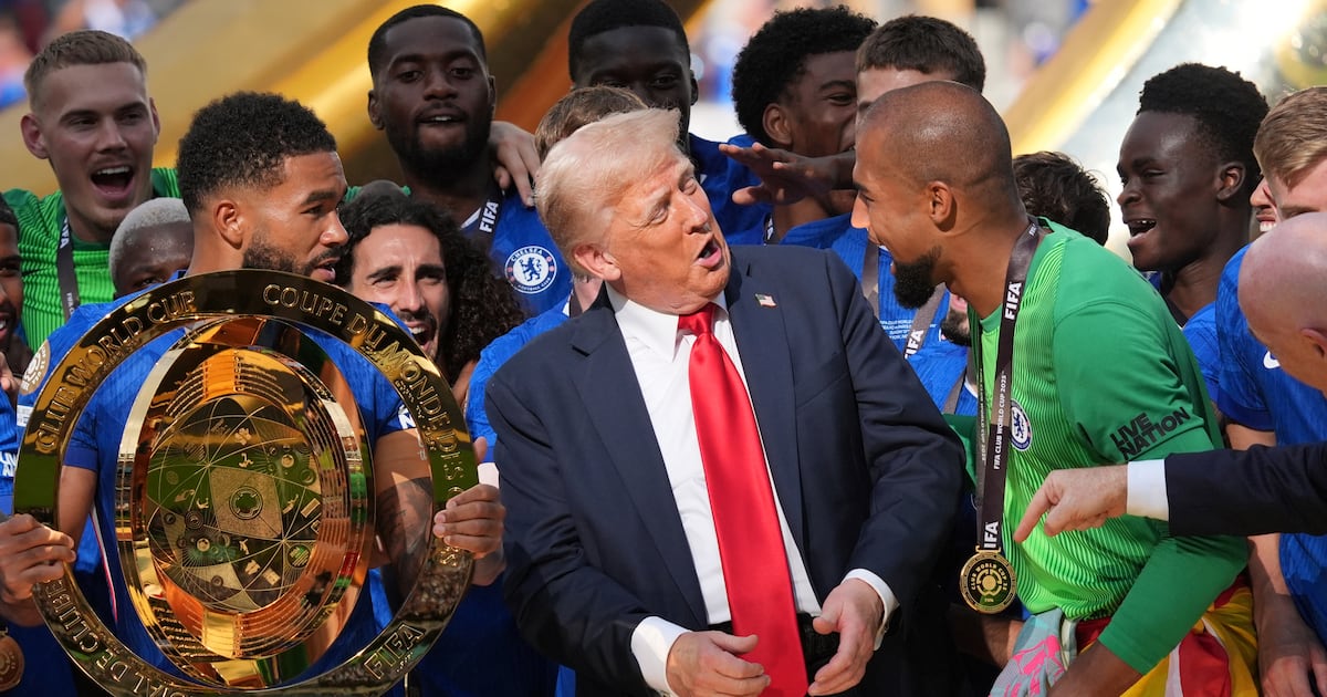 Donald Trump wird beim Finale anwesend sein und den WM-Pokal überreichen