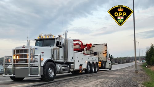 North Bay OPP: Transport driver had suspended licence