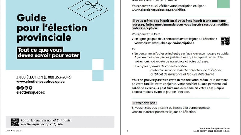 Lawyers to challenge Quebec over French-only election mailouts