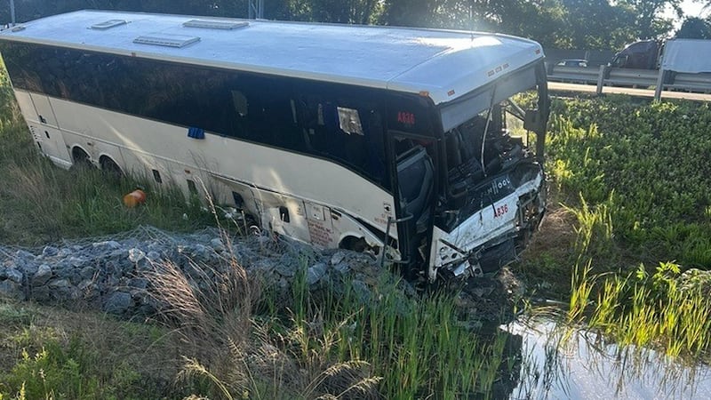 Bus hits cars in Virginia, killing 5 people and injuring 34, state police say