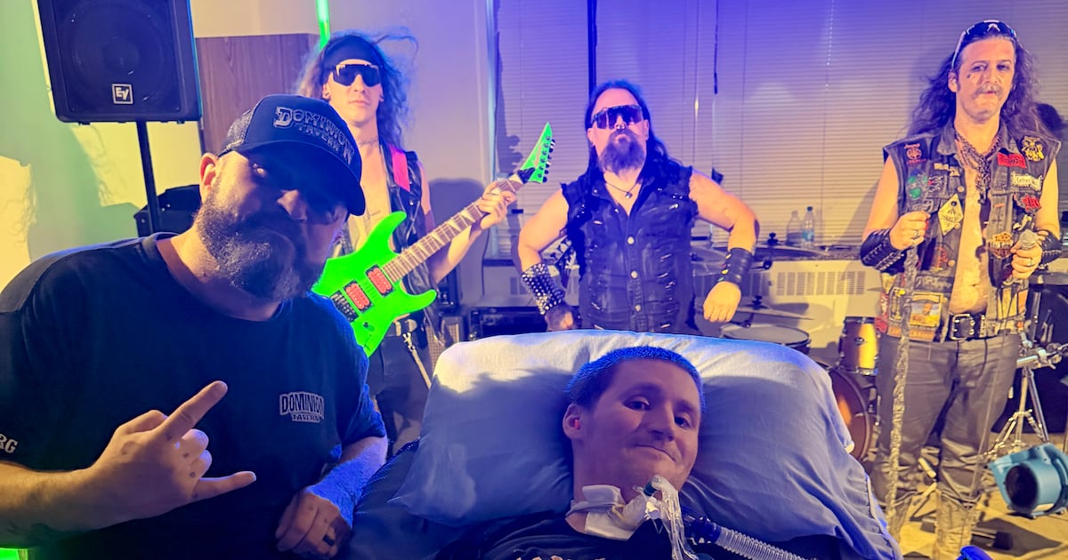 Patient's dream for a heavy metal concert at Bruyère Health comes true